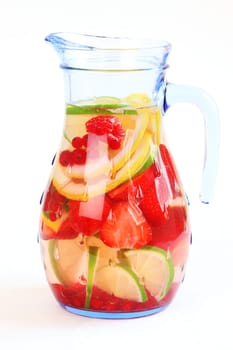 Refreshing summer ice tea