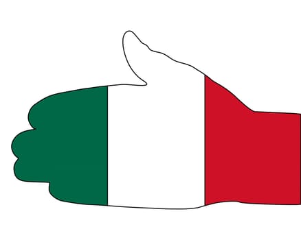 Mexican handshake