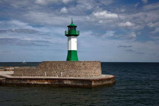 Lighthouse in Sassnitz..