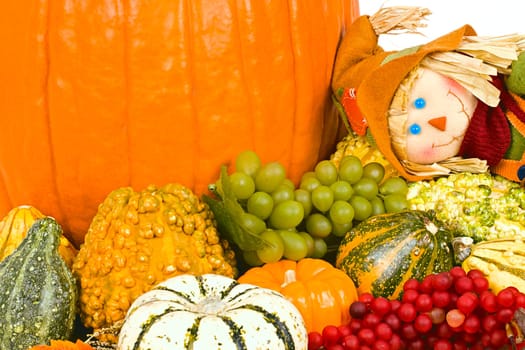 Halloween scarecrow.