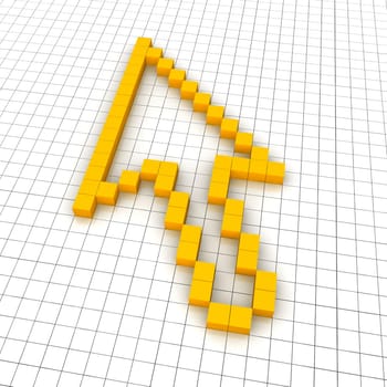Mouse cursor 3d