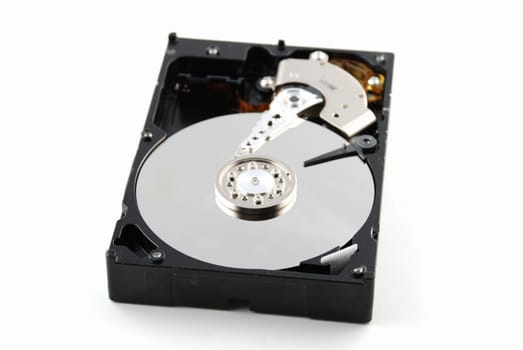 Hard drive interior