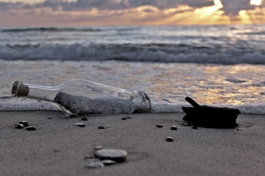 Message in a bottle..