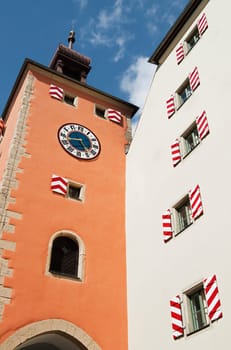 The Bridge Tower in Regensburg