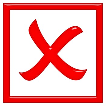 3d rejected sign