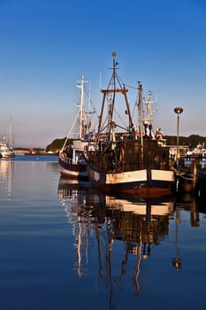 Cutter in the harbour...