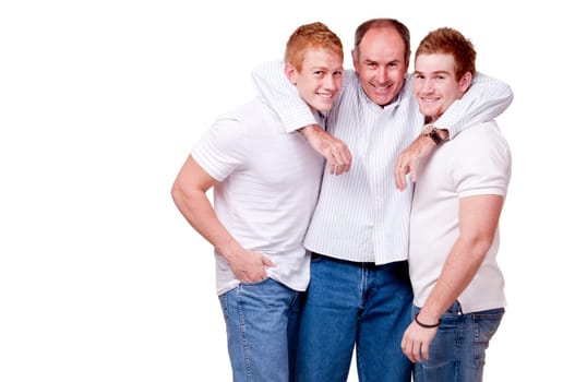father and sons