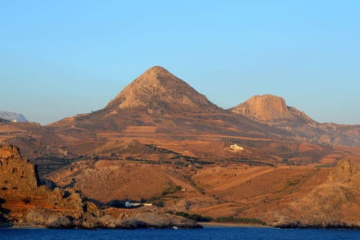 Coast near Damnoni in Crete