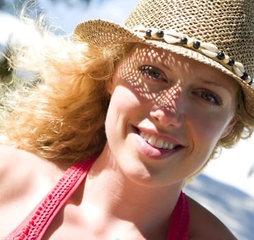 Portrait on the beach