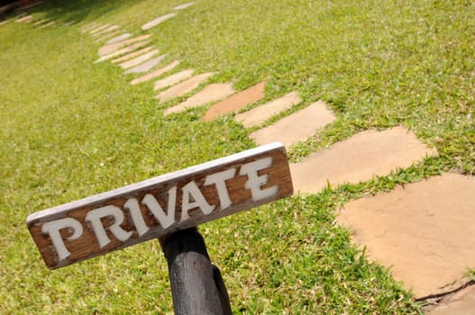 Private road