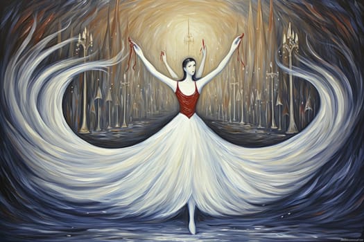 Step into a realm of enchantment and behold the mesmerizing beauty of elegant swan maidens.