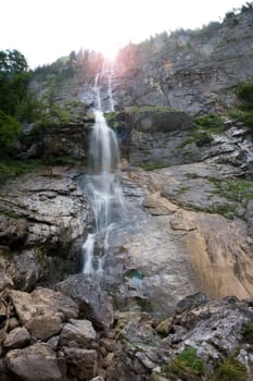 The Röthbach waterfall with approx. 470m is the highest waterfall in Germany.