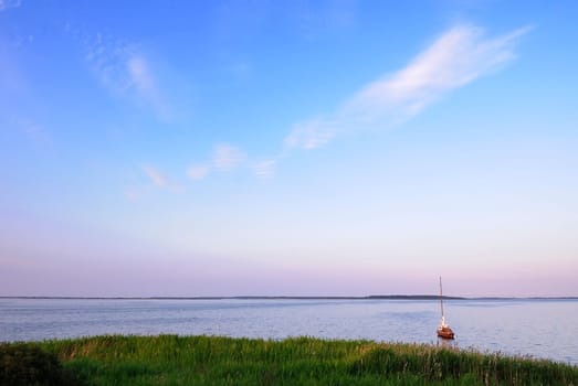 Evening on Hiddensee