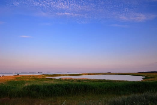 Evening on Hiddensee