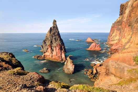 East coast of Madeira island Ponta de Sao Lourenco