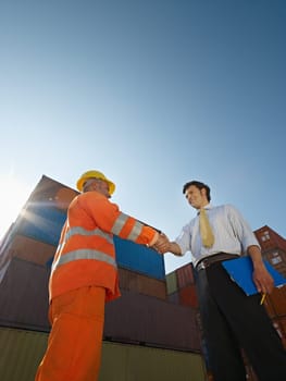 industrial worker in warehouse