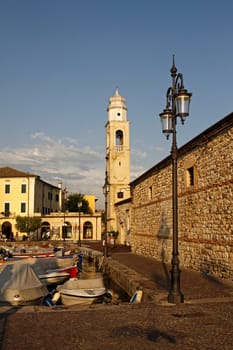 Church of S. Nicolo in Lazise on Lake Garda