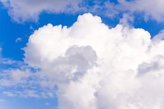 Sky with Clouds in the Summer