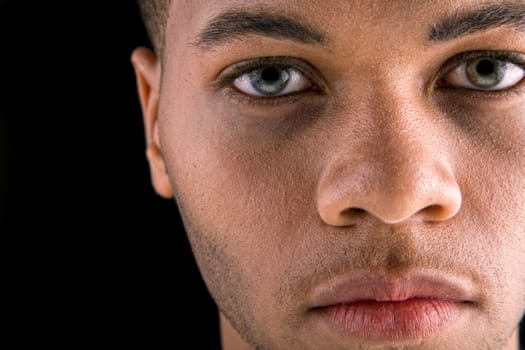Handsome black man