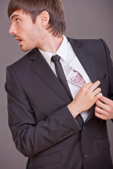 corrupted businessman