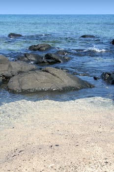 Rock and sea