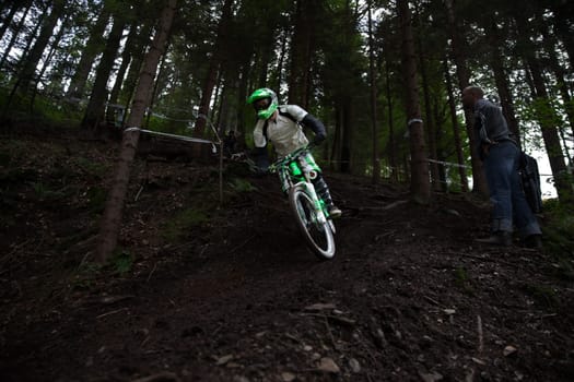 Downhill.............