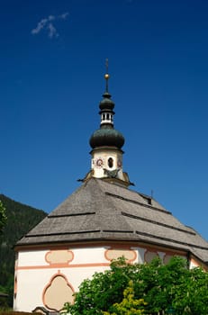 Baroque Church Lermoos,Tyrol,Austria