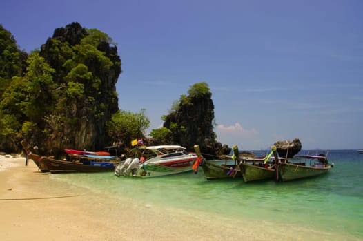 Bay Lagoon Krabi Island Boat