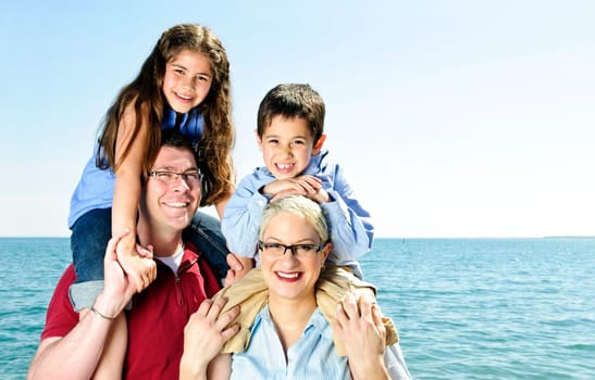 Happy family fun
