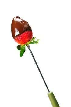 Strawberry dipped in chocolate