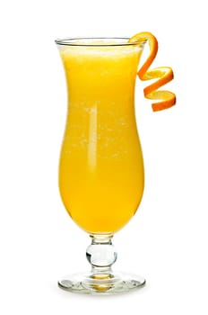 Frozen orange drink