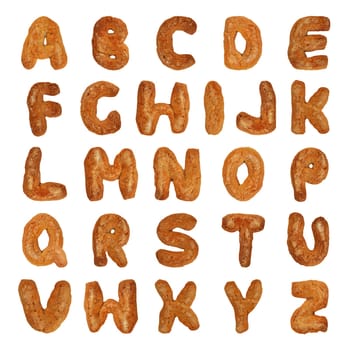 British alphabet letters