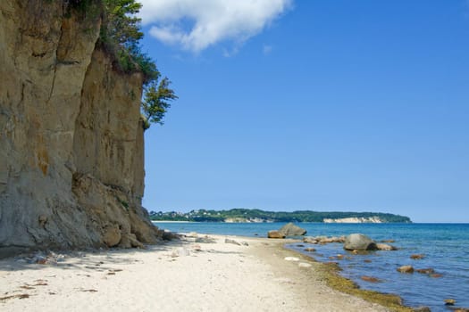 Steep coast