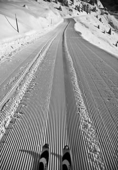 Skiing