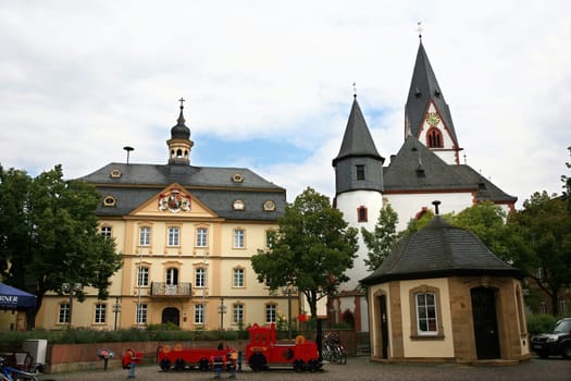 Town Hall and Evangelical Church