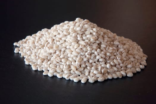 pile of pearl barley