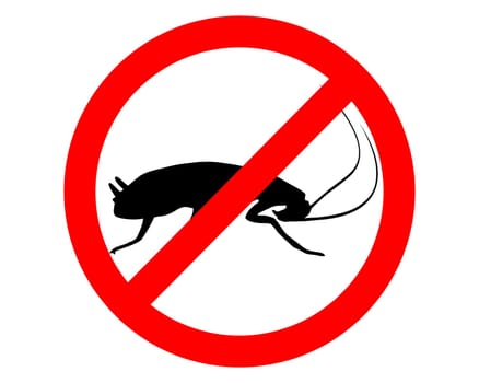 Cockroach prohibited