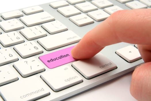 E-learning concept