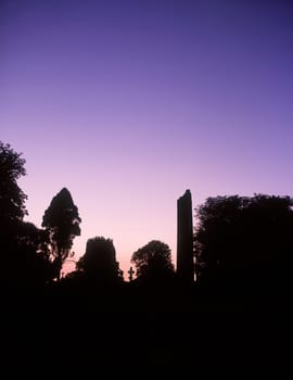 Round Tower, Monasterboice, Co Louth, Ireland