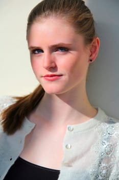 portrait of a young woman