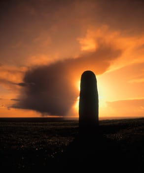 Lia Fáil, Hill of Tara, Co Meath, Ireland