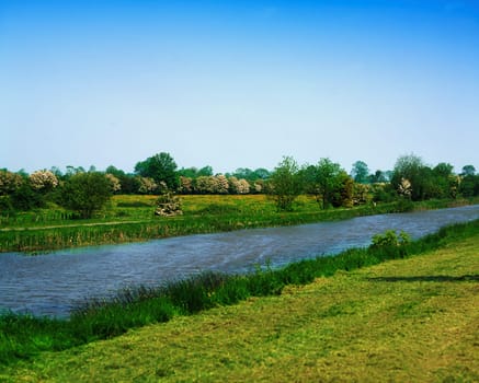Grand Canal at Daingean, Co Offaly, Ireland