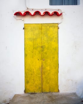 Vila d'Eivissa, Ibiza, Balearic Islands, Spain  Doorway in Spain