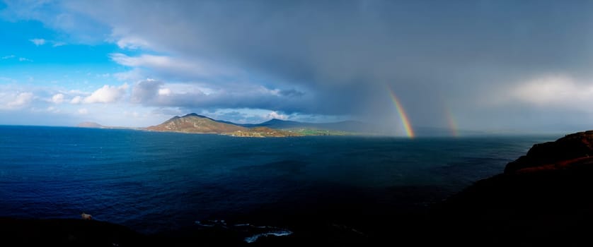 Dunree Head and Lough Swilly, Inishowen, Co Donegal, Ireland