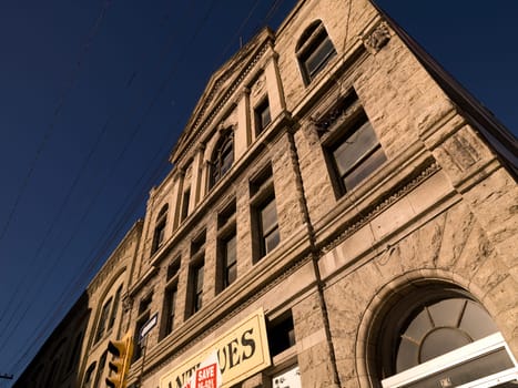 Heritage building, Exchange District, Winnipeg, Manitoba, Canada