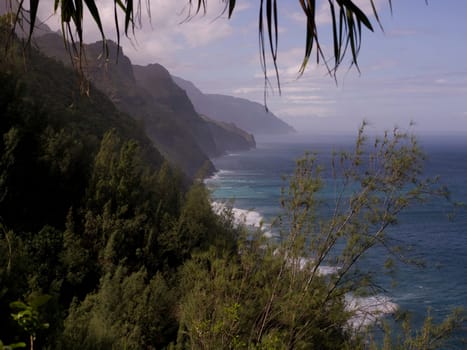Na Pali Coast State Park, Kauai, Hawaii, USA