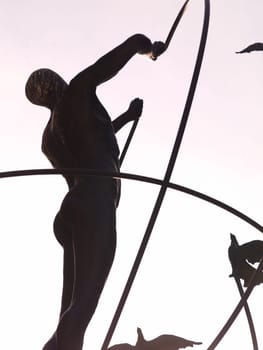 Sculpture at Union Station, Toronto, Ontario, Canada
