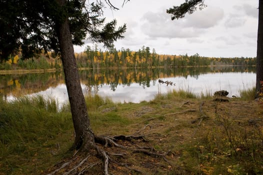 Lake scenic, Lake of the Woods, Ontario, Canada
