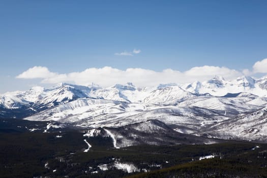 alberta, canada  view of front range mountains and foothills from carbondale hill