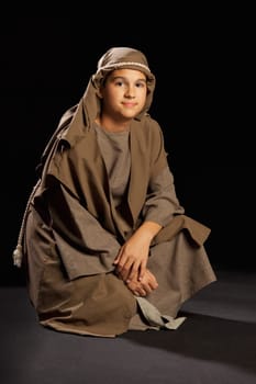 boy portraying a young jesus